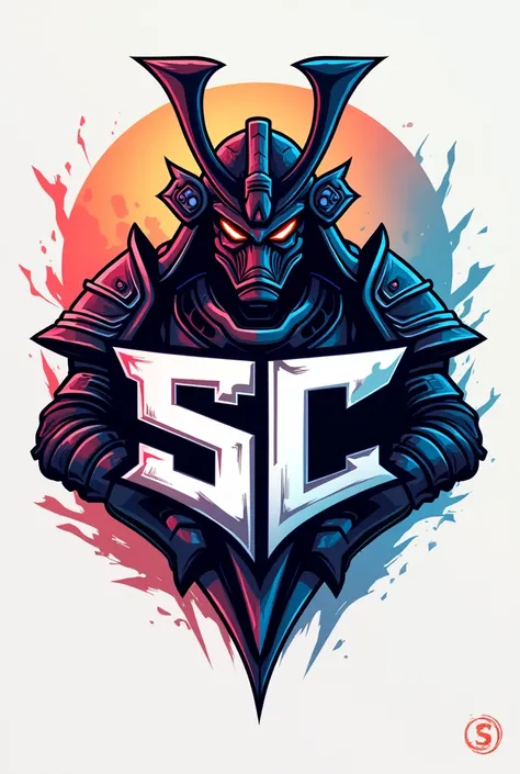 Create a logo for a Esports team, but the logo has to have the initials "SC" make the logo very creative and very detailed , Domaru