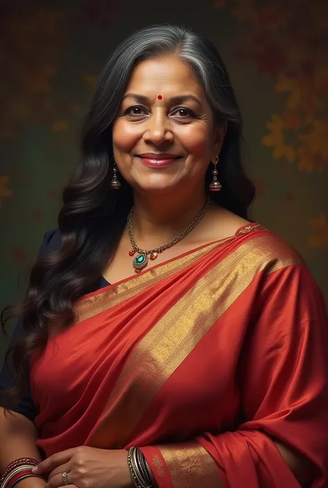 A indian aunty with big boobs