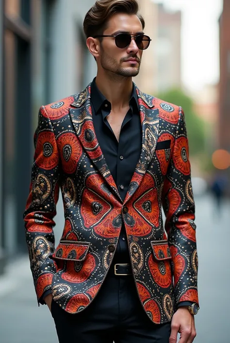 Men fashion out Batik Design