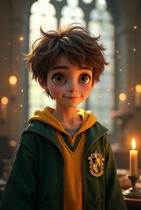 Harry Potter character, Boy, s, ist in Hufflepuff