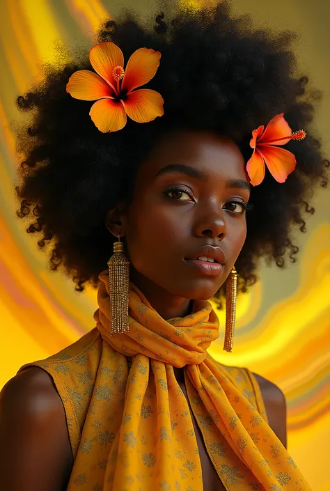  psychedelic style , Sights of space , Milky Way, star,  and otherworldly vibe . female fine art photo portrait , エthereal Portraits,  fashionable 2020s  ((( software , sexy black  girl,  medium chest ,  dark skin ,  slender body ))afro-american  girl,  de...