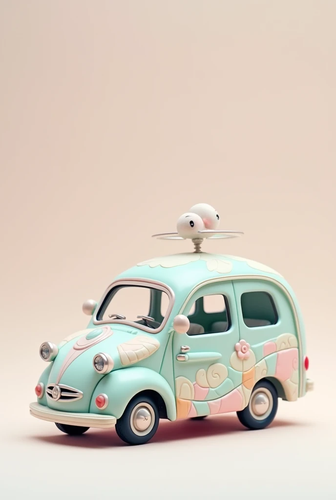 cute vehicle、 Pastel Colors 、 High Quality、Ultra delicate、 pastel colors 、、track、cute car、round、、roundくるま、Patchwork