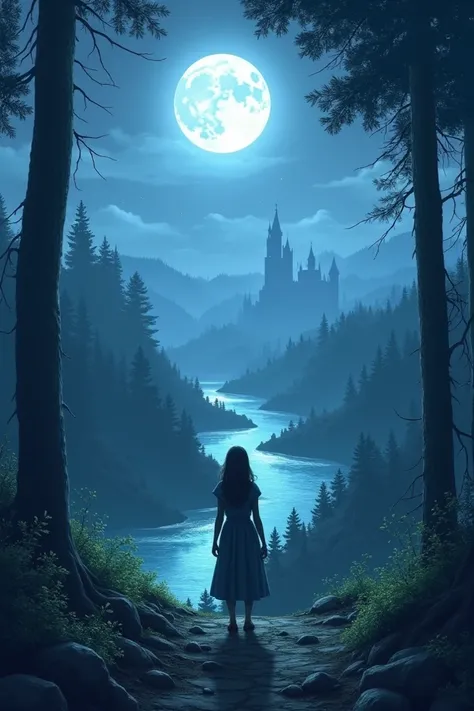 The moon was high in the sky, shining its silver light on the land. It lit up the forests, rivers, and ancient castles. For Lira, this night was just the start of something big.