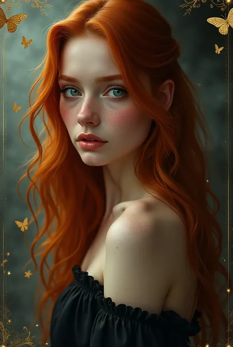 (solo, full body photo:1.3), (action packed:1.3), (haze, fog, mist:1.3), chiaroscuro, best quality, photorealistic, 1woman, (cute), (24yo:1.2), redhead, long ginger hair highly detailed, 1700S, digital photography, art by artgerm and ruan jia and greg rutk...