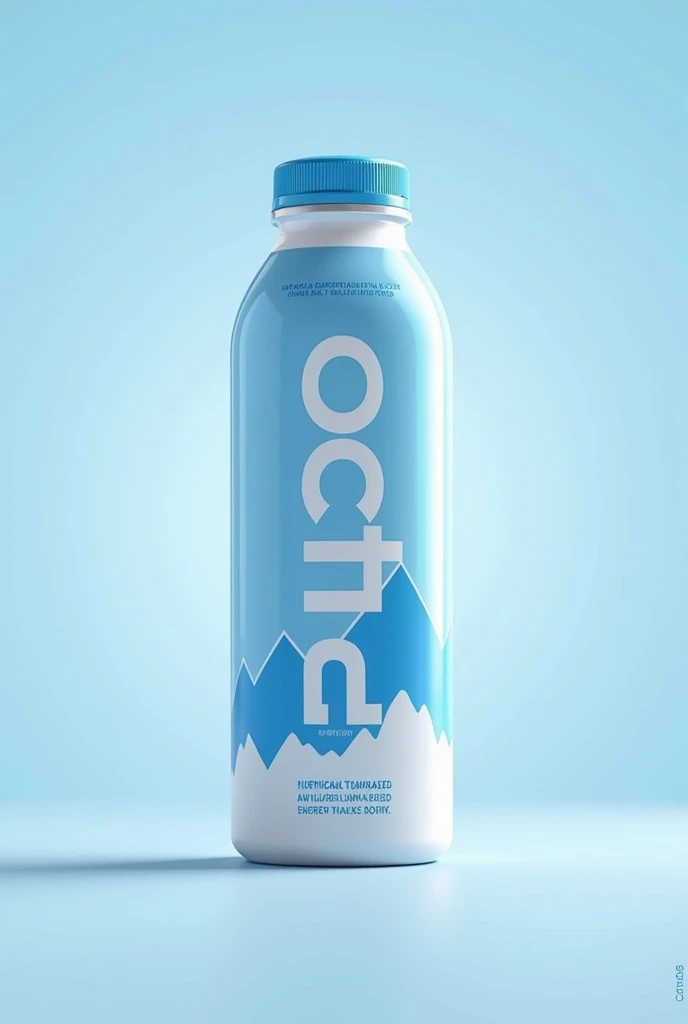 Energy milk drink for athletes called Sportlact from the Alpina brand( The Alpina logo is light blue with white and has a kind of glacial)
