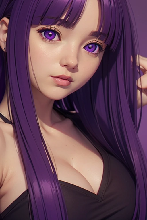  Extremely detailed Unity 8k CG wallpaper), ( masterpiece),rostro detallado la  better quality  3000gb, ( better quality ), (full layer ), ( best illustration ), ( ultra quality purple eyes ) ( Best Tone ), (detailed face of a girl ) ( half-tucked purple h...