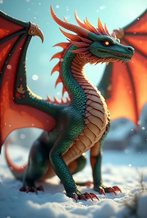 I want a Christmas dragon