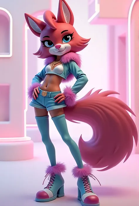 A furry in femboy clothes