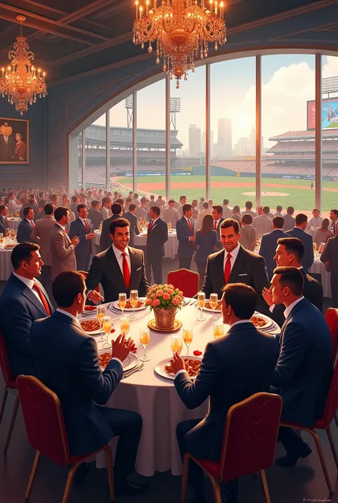 Baseball reception 