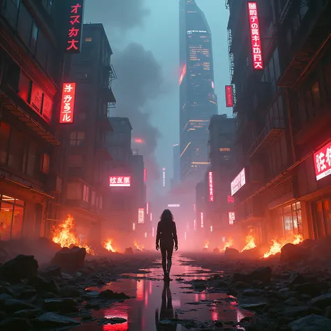 FIRED CYBERPUNK CITY 