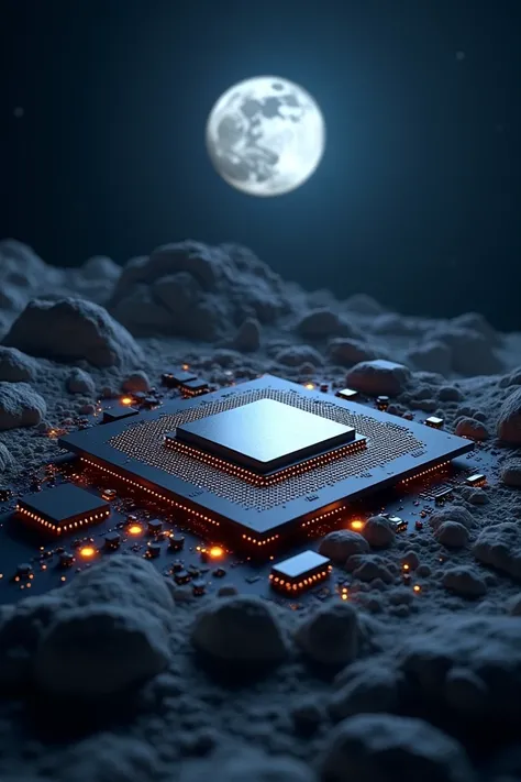 a Processor in the moons core 