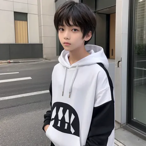 1 law-teen 12age asian little sister diguise as a boy, Junior high school grade1、delicate、hair style makes mimic very short hair like boy, compose flat chest by pressureing to be a boy to use sarashi, height:150 cm
Clothes for boy, Hoodie, 

The sharpness ...