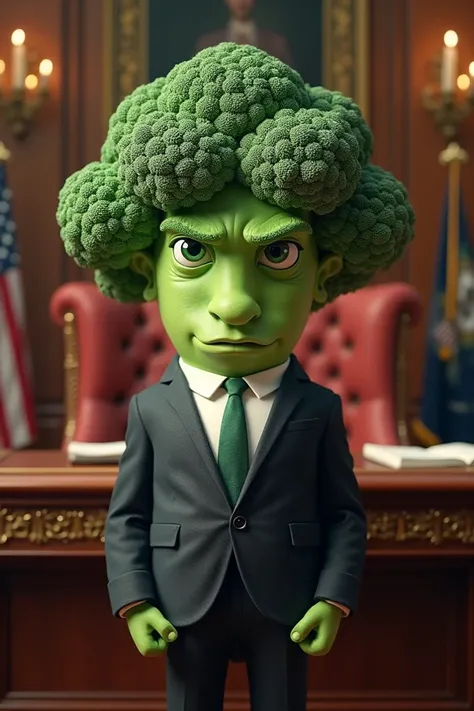 Un brocoli president