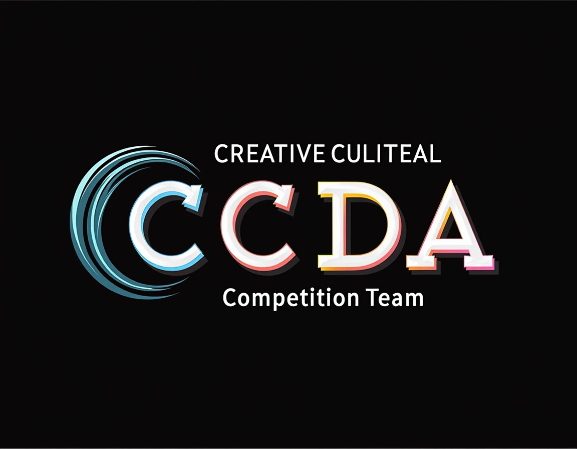 I am a dance studio owner and am looking for a T-Shirt Logo for a holiday gift for my dance team.

Our studios name is Creative Culture Dance Academy. "CCDA" for short.

We are looking to get our logo into a college style lettering.

The logo will be going...