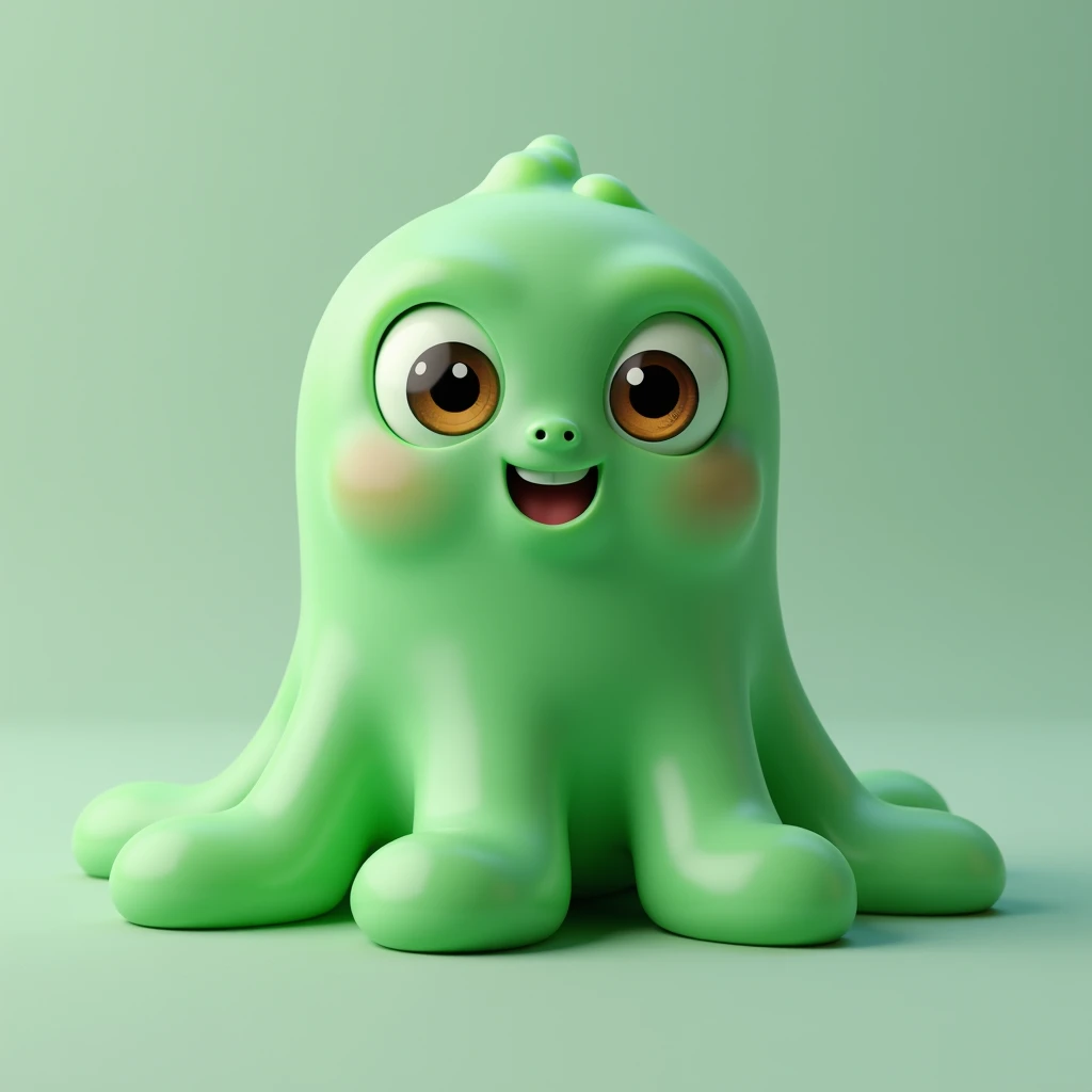  slime , male, face