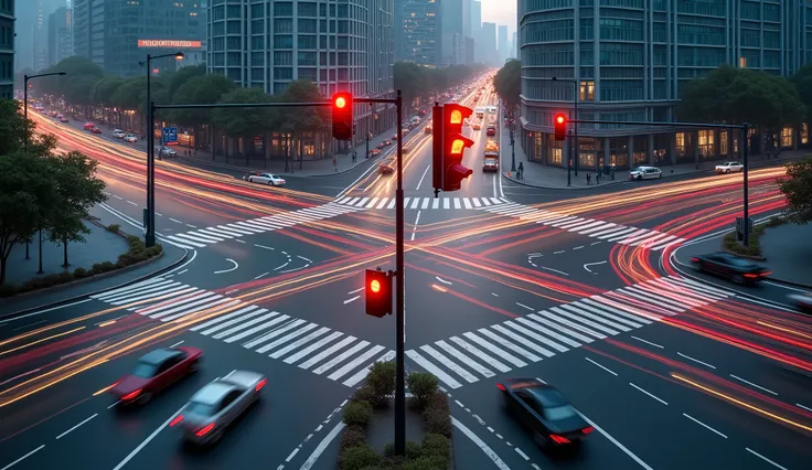  traffic lights respond instantly to traffic flow