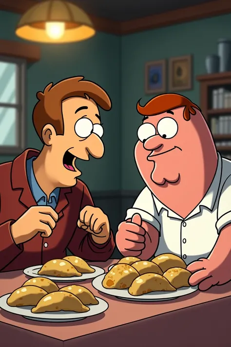 Gordon Freeman and Peter Griffin on datę rating pierogi,s