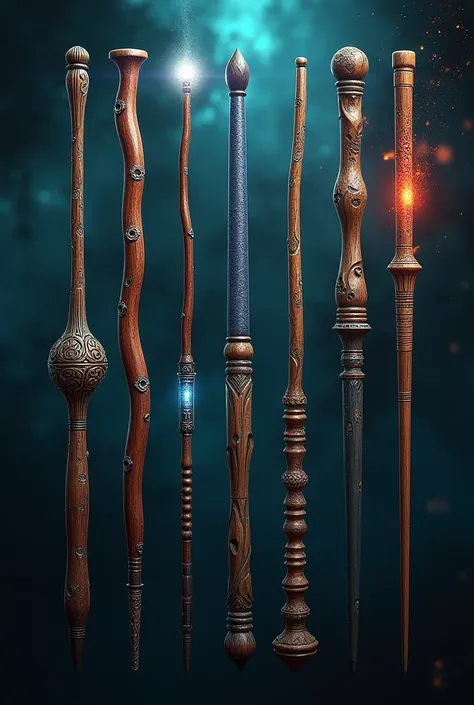 Harry Potters Magic Wands