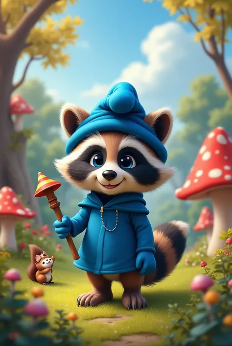 Raccoon Smurf