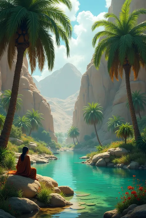 An oasis in the desert