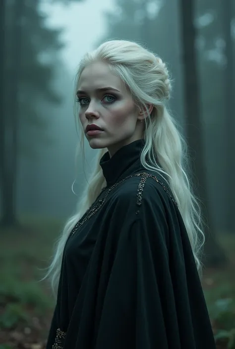 Make a Scandinavian vampire , Very beautiful,  inside the Twilight universe 