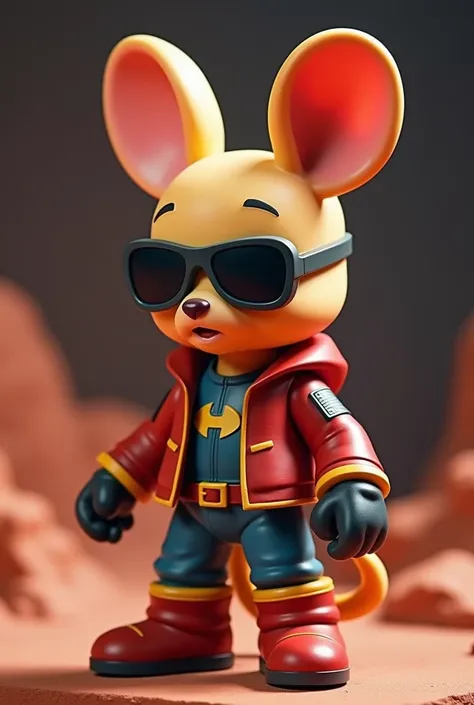 crea una action figure de The Biker Mice from Mars