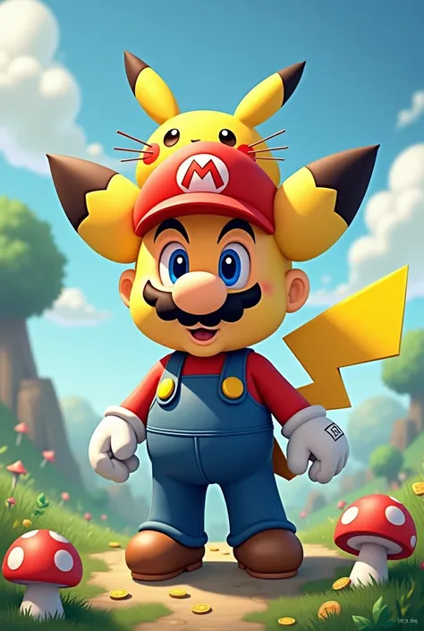 Nintendos Mario and Pikachu hybrid