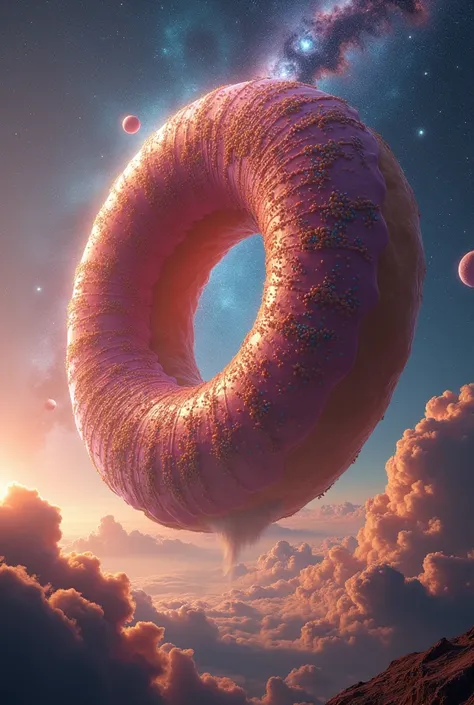 Make the donut so big it takes over the universe