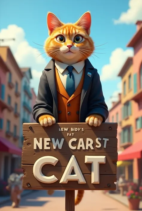 arafed cat sitting on a sign that says mayor, mayeb, new cats movie, by Ni Yuanlu, by Max Buri, made in maya and photoshop, official artwork, max hay, maya 8 k, furry digital art, maya render, max masnyy, !!!! cat!!!!, maya 3 d, fanart, mayer re-l, mayo