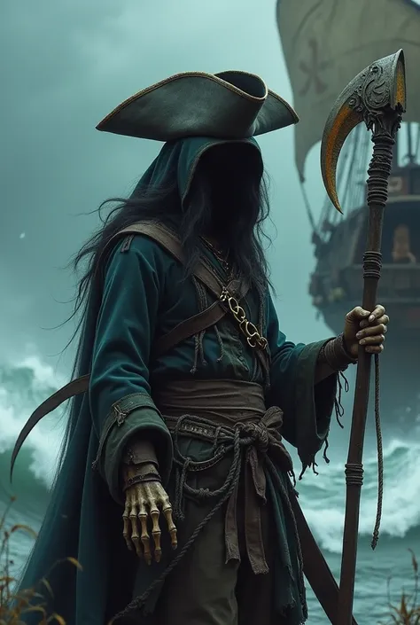 Create a 16-year-old pirate to do the job of a grim reaper