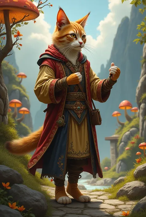 Bard cat man