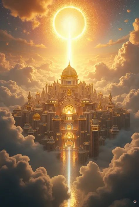 An image of the new Jerusalem according to the Bible
