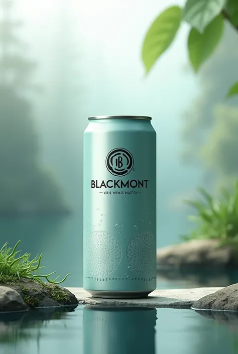 Blackmont brand canned water