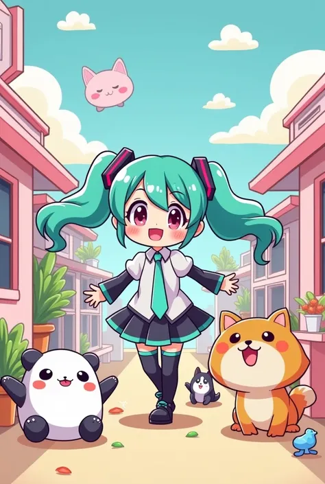 onlinepetclub artstyle moe of miku