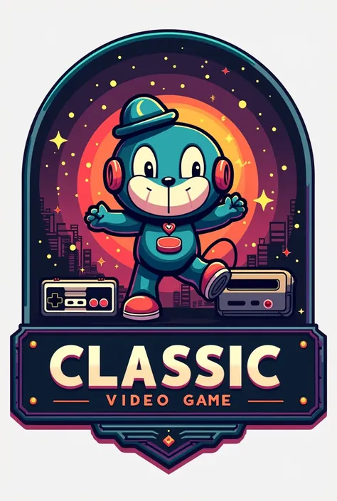 Logo for Retro Videogame Store
