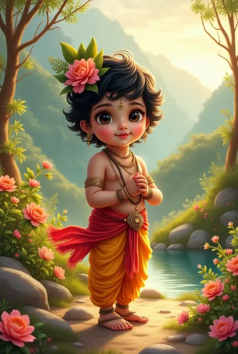 Lord little Krishna 