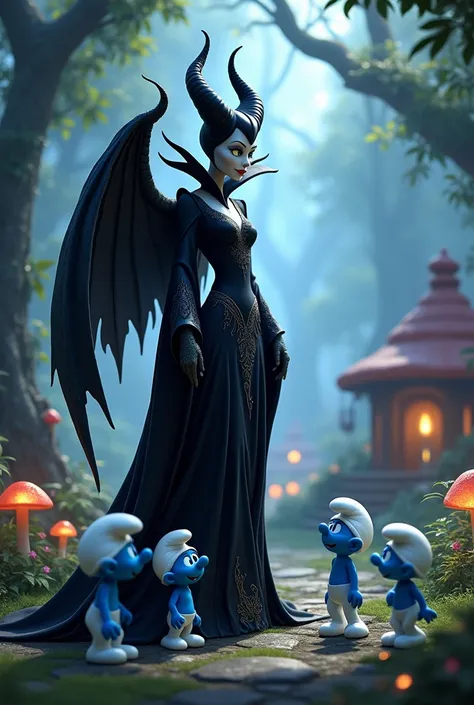 Maleficent Smurfs 