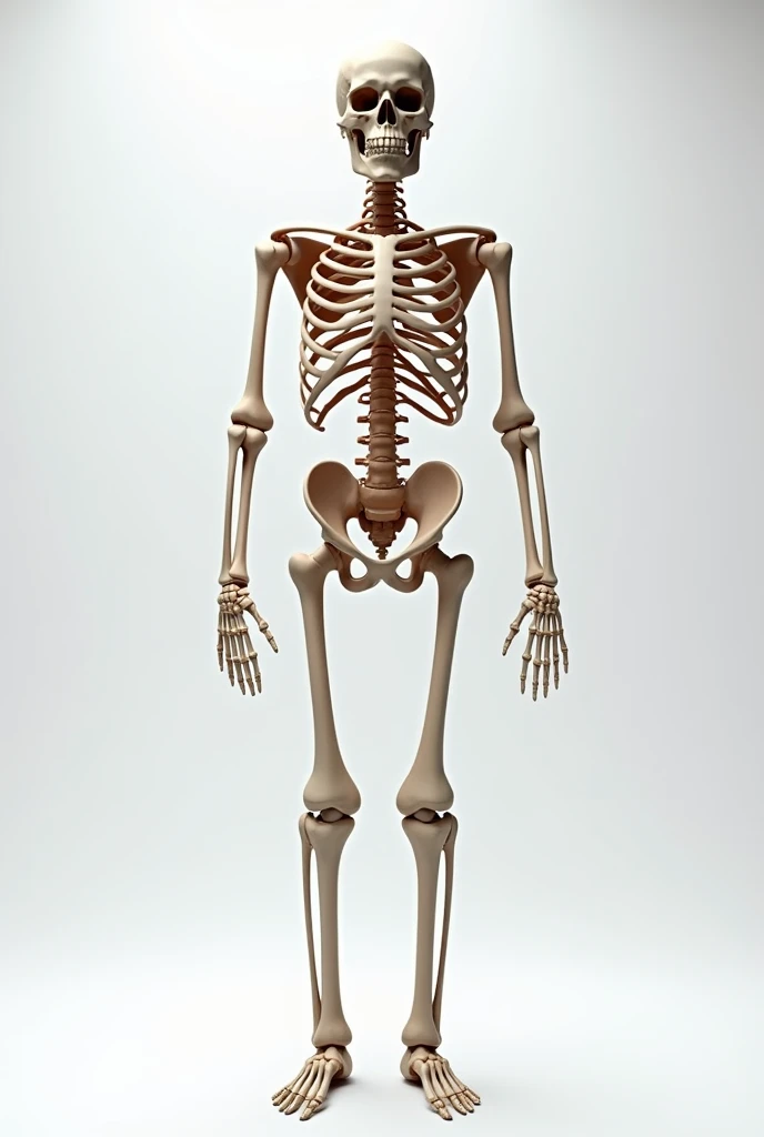 Just the skeleton without people