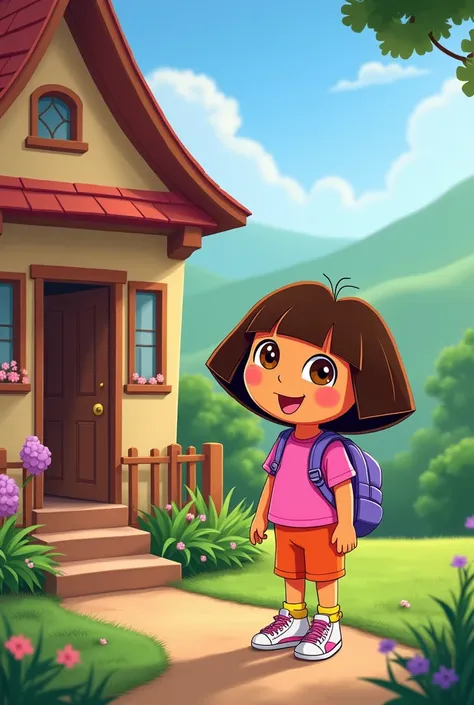 Dora the explorer visits her parents