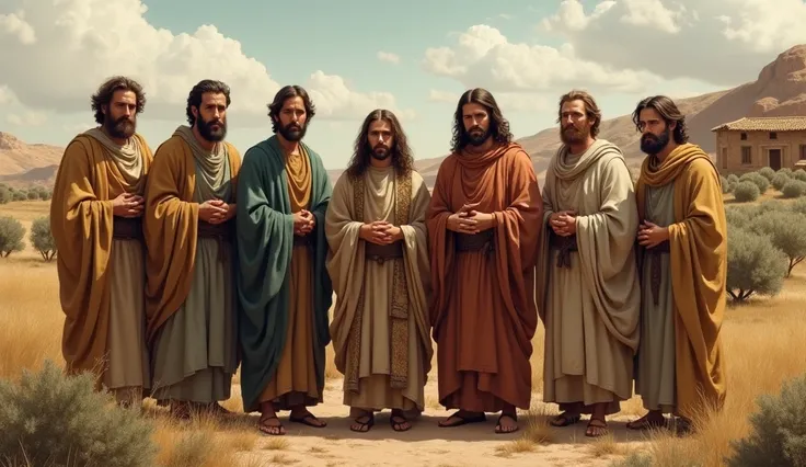 The sons of Jesse according to the Bible