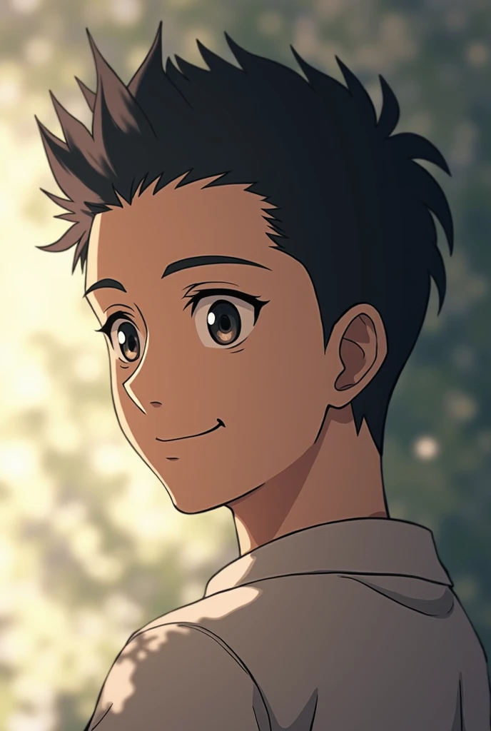 I need Shikamaru from Pasayo tender with a tender smile and a somewhat ish background