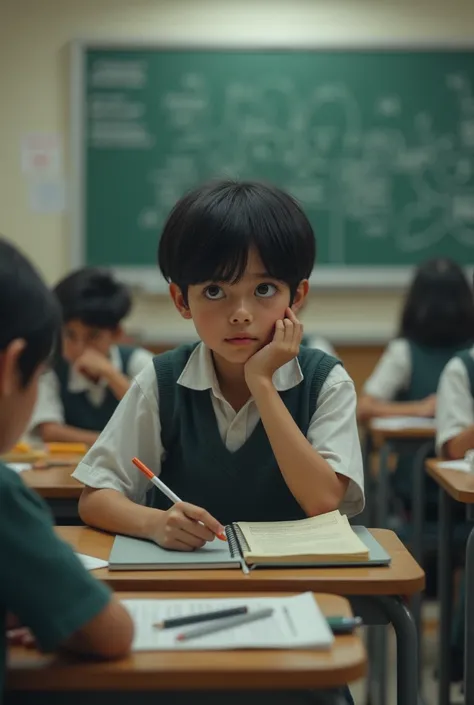 ren in a classroom who notice that they suffer from a lack of financial resources 