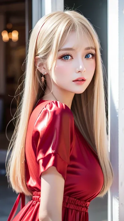 clear, Glossy skin like white porcelain、The wind blows through her hair, blocking her pretty face.、 Cute and sexy, small, beautiful face and big breasts、Winter clothes、Fashionable appearance in plain clothes 、 Recently popular in plain clothes、The Shining,...