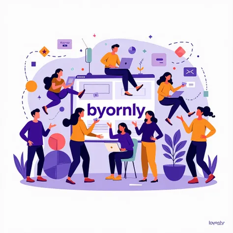 want a banner for your website that showcases digital vcards concepts related to Figma, twitter, and Canva. Heres an idea:

Image description: A colorful banner featuring a group of small 3D cartoon humans engaged in various design-related activities, such...