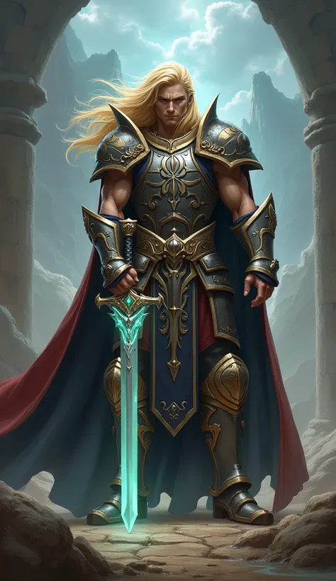 Arthas Menethil avec épée 