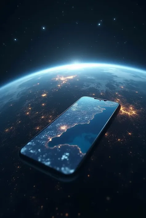 Mobile to earth zoom out video
