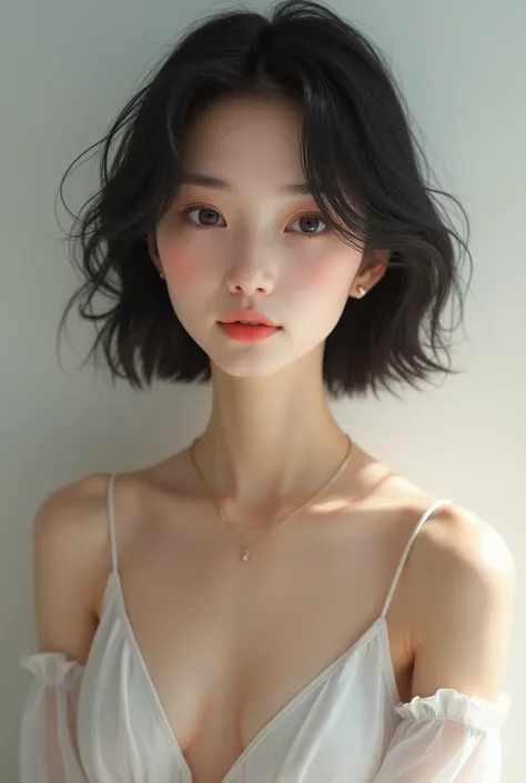 A completely Kate Asian woman with small breasts