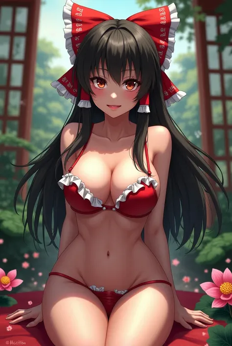 nfsw erotic　Nipples fully visible　East　Reimu