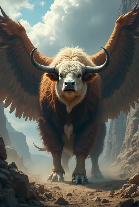 Cow+eagle आमने सामने फोटो 