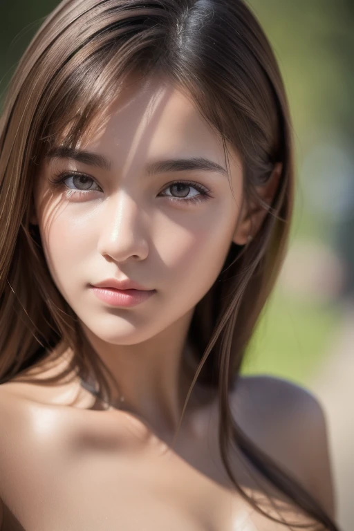 8k,   best quality,     Masterpiece  ,    super high resolution , (  realism: 1.4), Original photo, (  Realistic Skin Texture  : 1.3), (  Film Grain: 1.3), (  selfie angle  ),   1 girl,  Beautiful Face Details,     Masterpiece  ,   best quality, close-up, ...